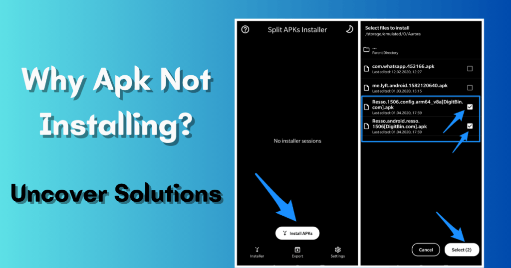 Can't Download an APK