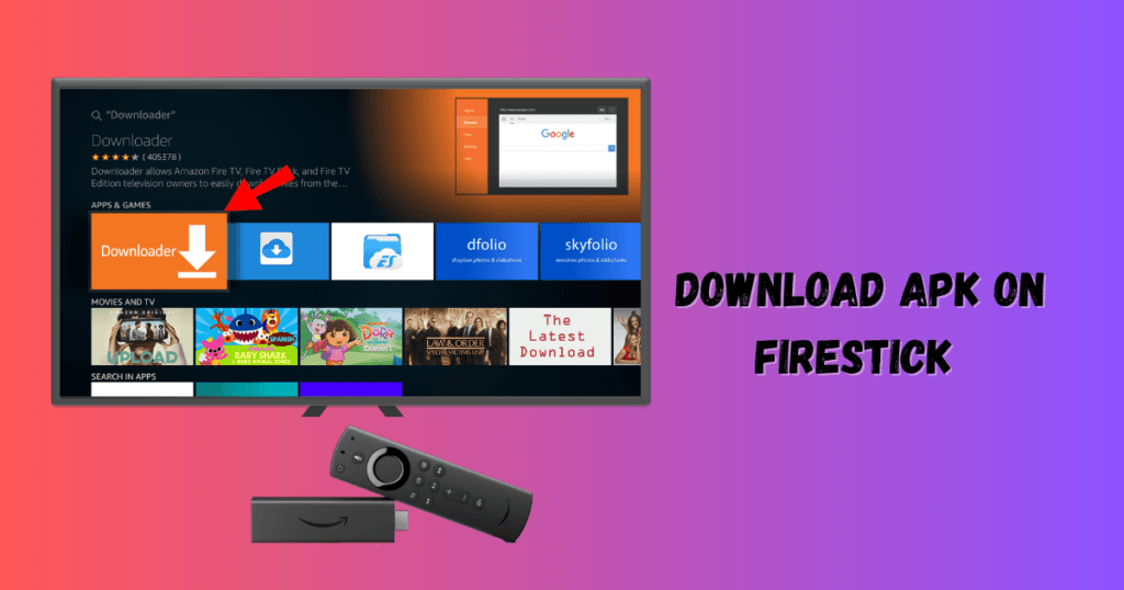 Download APK on Firestick