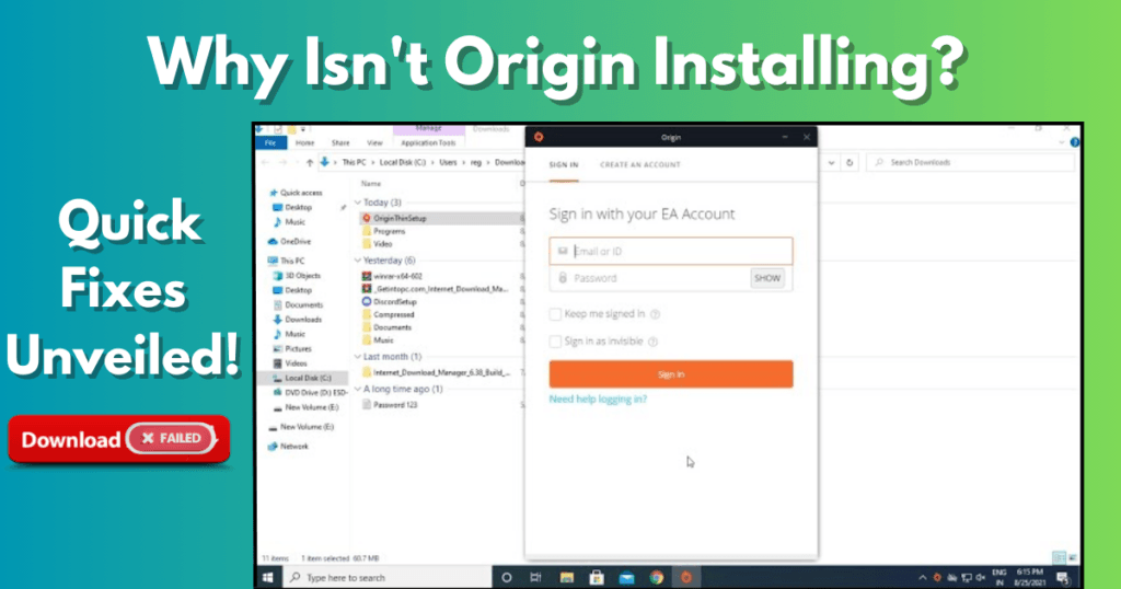 Why Isn't Origin Installing? Quick Fixes Unveiled!