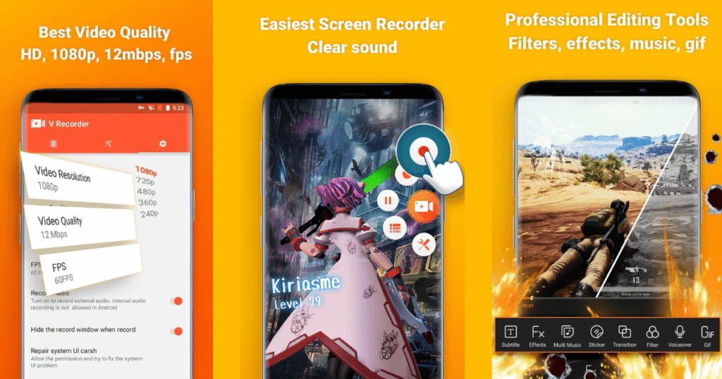 V Recorder Mod APK